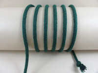 Round cord 100% cotton - 3.5 mm fir green