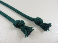 Round cord 100% cotton - 3.5 mm fir green