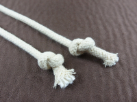 Round cord 100% cotton - 3.5 mm light beige