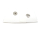 Set of 100 - eyelets - magnetic button for punching 17 mm / silver