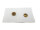 Set of 100 - eyelets - magnetic button for punching 17 mm / old brass