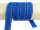 Webbing/reflective tapes - with reflective strips - medium blue-silver 20 mm