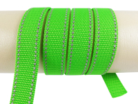 Webbing/reflective tapes - with reflective strips - apple...
