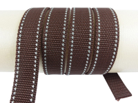 Webbing/reflective tapes - with reflective strips - dark...