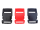 Plastic buckle - 30 mm / straight shape