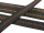 Schlauchgurtband/Gurtband - Für Hundeleine-Halsbänder 25 mm x 3 mm schwarz-rot / schwarz-orange