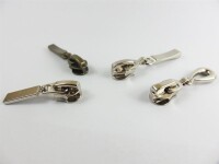 Pocket zipper / jacket zipper with lock (long zipper) for spiral zippers - 5 mm