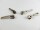 Pocket zipper / jacket zipper with lock (long zipper) for spiral zippers - 5 mm