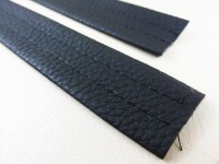 Faux leather bag strap "Cora" - 30 mm black