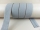Faux leather bag strap "Cora" - 30 mm silver