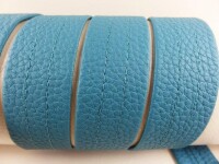 Faux leather bag strap "Cora" - 30 mm turquoise / Pacific