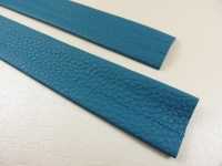 Faux leather bag strap "Cora" - 30 mm turquoise / Pacific
