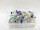 Glass head pins small box - 10g/mix color (approx. 80 pieces) 0.65 x 32 mm