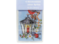 6 embroidery needles model "Needlebox" 34 mm...