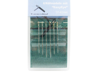 6 sewing needles with side threader - "EasyEye"...