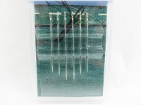 6 sewing needles with side threader - "EasyEye"...