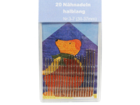 20 sewing needles in half length 30-37mm