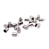 Cord ends/end pieces 4 pieces - with screws / for round...