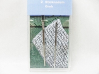 2 embroidery needles coarse model "Needlebox"...