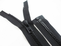 Divisible zipper model "ROBUST" - plastic teeth...