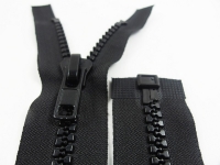 Divisible zipper model "ROBUST" - plastic teeth...