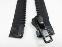 Divisible zipper model "ROBUST" - plastic teeth / thickness 8mm