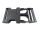 Plastic buckle - 50 mm black / straight shape