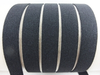 Gummiband - TOP Lycraqualität [14 mm] schwarz