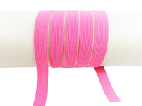 Elastic band - TOP Lycra quality [17 mm] pink-pink