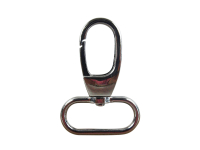 Carabiner hook - light model 30 mm platinum