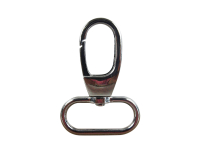 Carabiner hook - light model 25 mm platinum