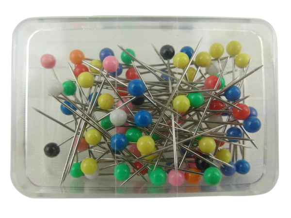 Colorful head pins