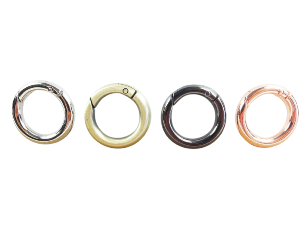 Ring - Karabinerhaken - Modell "Frango" 20 mm / klein