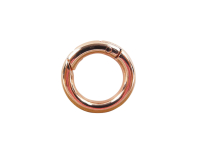 Ring - Karabinerhaken - Modell "Frango" 20 mm / klein rosegold