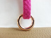 Ring - Karabinerhaken - Modell "Frango" 20 mm / klein rosegold