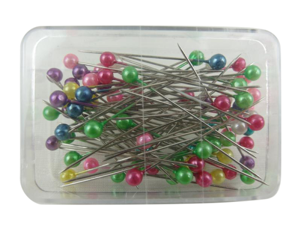 Pearl button pins
