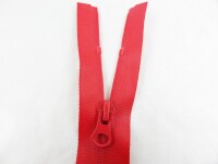 Waterproof outdoor jacket zipper - divisible 70cm red