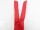 Waterproof outdoor jacket zipper - divisible 70cm red