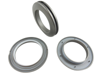 Plastic eyelets for thin & thick fabrics 35.5 x 55 mm - anthracite gray