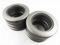 Plastic eyelets for thin & thick fabrics 35.5 x 55 mm - anthracite gray