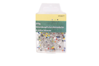 Glass head pins / 20g - 0.65 x 30 mm colorful