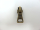 Zipper Modell "Tap" Nr. 5 Reißverschlüsse-Metallverzahnung altmessing