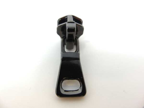 Zipper Modell "Tap" Nr. 5 Reißverschlüsse-Metallverzahnung platinium