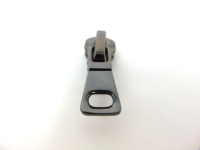 Zipper Modell "Tap" Nr. 5 Reißverschlüsse-Metallverzahnung platinium