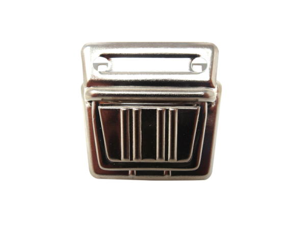 Plug lock / folder lock - model "Large Cobra" 42 x 38 mm silver