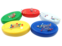 Magnetic pincushion oval