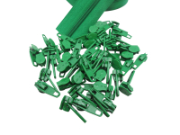 Zipper 3 mm spiral model-short meadow green