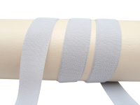 Velcro side for sewing on 30 mm light gray