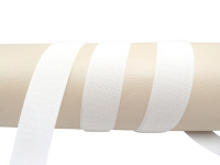 Velcro side for sewing on 30 mm white