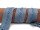Reißverschluss - Kunsstoffverzahnung - Zweiweg-Zipper - nicht teilbar jeansblau - 68cm